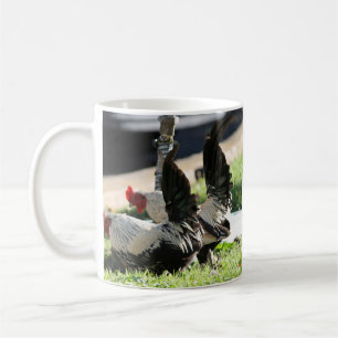 "Härskar tuppar", muggen Kaffemugg