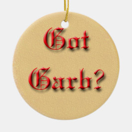 Harskrud? Julgransprydnad Keramik