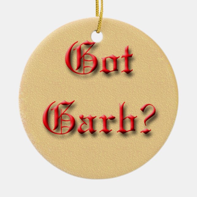 Harskrud? Julgransprydnad Keramik (Framsidan)