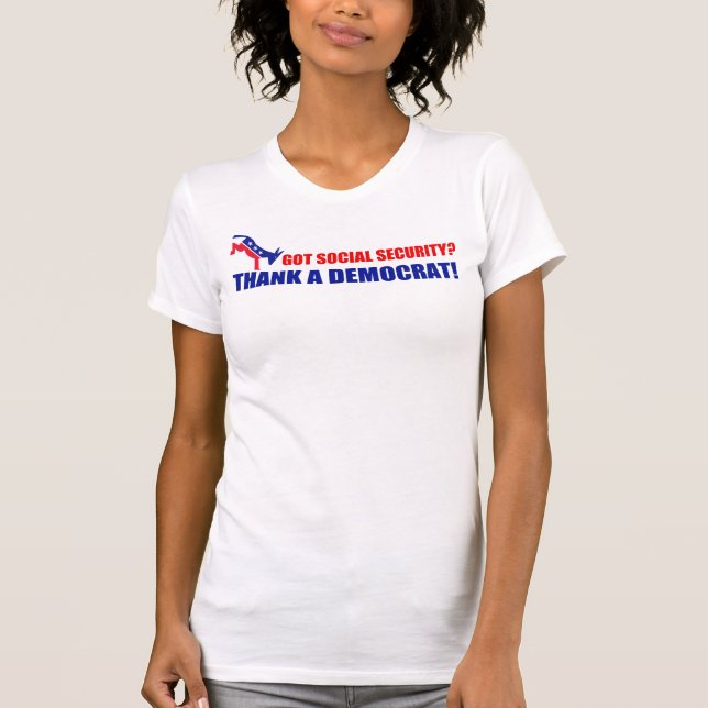 Harsocialförsäkring? T-shirt (Framsida)