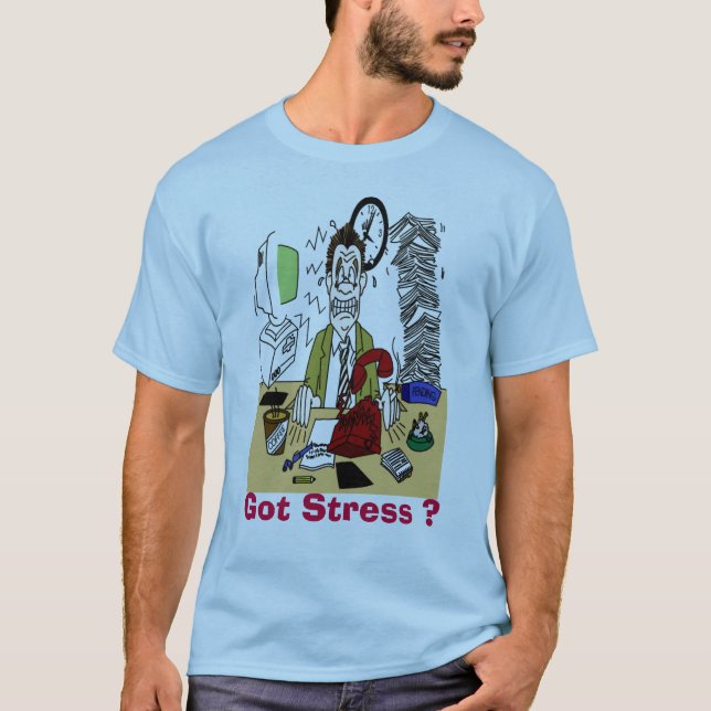 Harspänning? Grundläggande manar T-tröja T-shirt (Framsida)