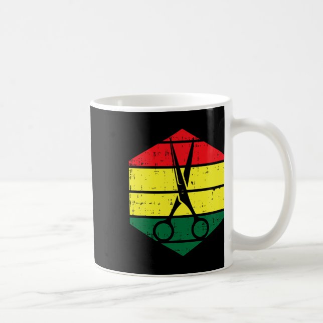 Hårstidslist Junetonde Blm Black History Hairdres Kaffemugg (Höger)