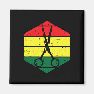 Hårstidslist Junetonde Blm Black History Hairdres Magnet