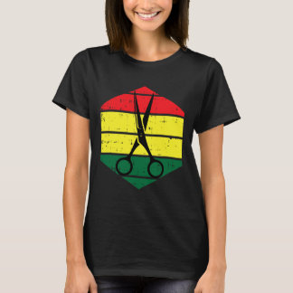 Hårstidslist Junetonde Blm Black History Hairdres T Shirt