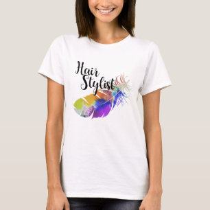 Hårstidslista - luddvattenfärger t shirt