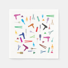 Hårstilar verktyg 2 pappersservett