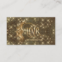 Hårstilist, modern hårskyddsanknytning för guld-ty