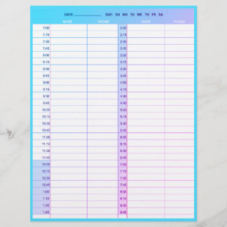 Hårstilsalon 1 dag möte bok-sidor brevhuvud