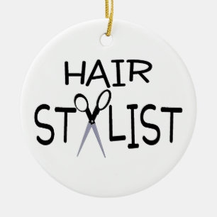 Hårstylist Julgransprydnad Keramik