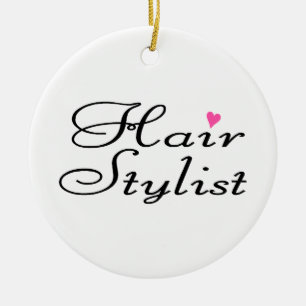 Hårstylist Julgransprydnad Keramik