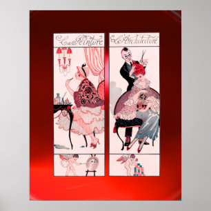 HÅRSTYLIST, MODE SKÖNhetssalong SMINK KONSTNÄR Poster