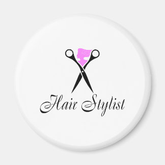 Hårstylist (Rosa/sax) Magnet