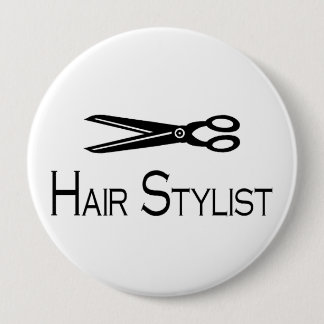 Hårstylist (saxen) knapp