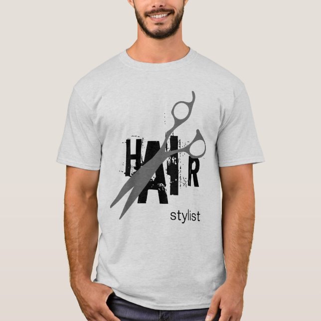 Hårstylist T-shirt (Framsida)