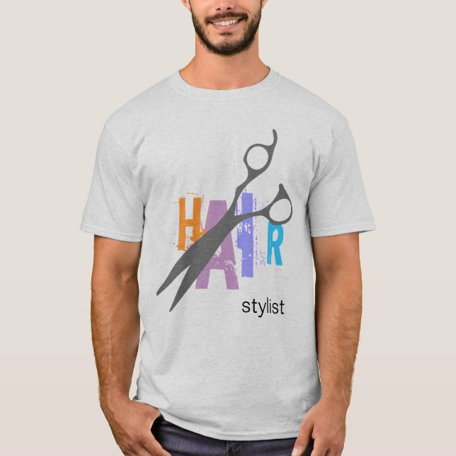 Hårstylist T-shirt (Framsida)