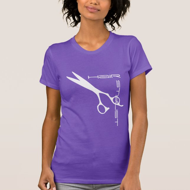 Hårstylist Tee Shirt (Framsida)