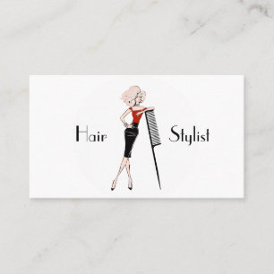 Hårstylist Visitkort