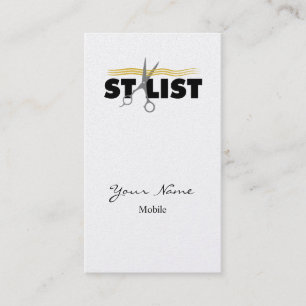 Hårstylist Visitkort