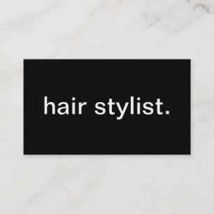 Hårstylist Visitkort