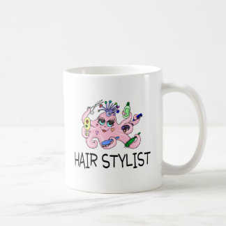 Hårstylistbläckfisk Kaffemugg