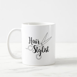 Hårstylistsvart Kaffemugg