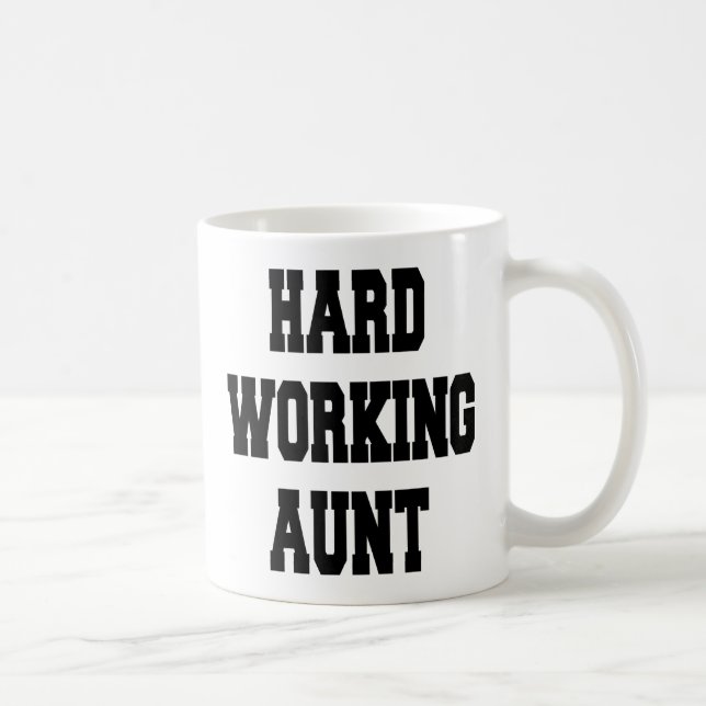 Hårt arbetande Moster Kaffemugg (Höger)
