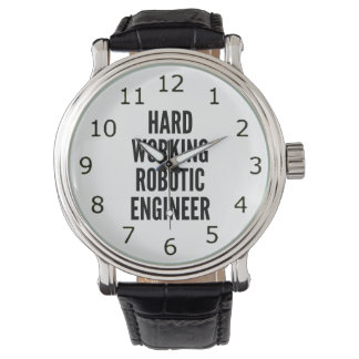 Hårt arbetande robotiska Ingenjör Armbandsur