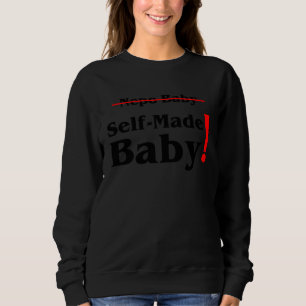 Hårt arbetande Självgjord Baby Inte en Nepo Baby T Shirt