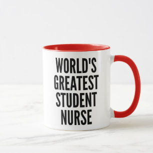 Hårt arbetande Student Nurse Mugg