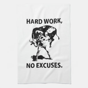 "Hårt arbete ", Kökshandduk