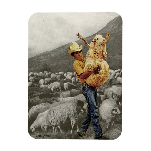 Hårt arbete - magnet (Vertikal)