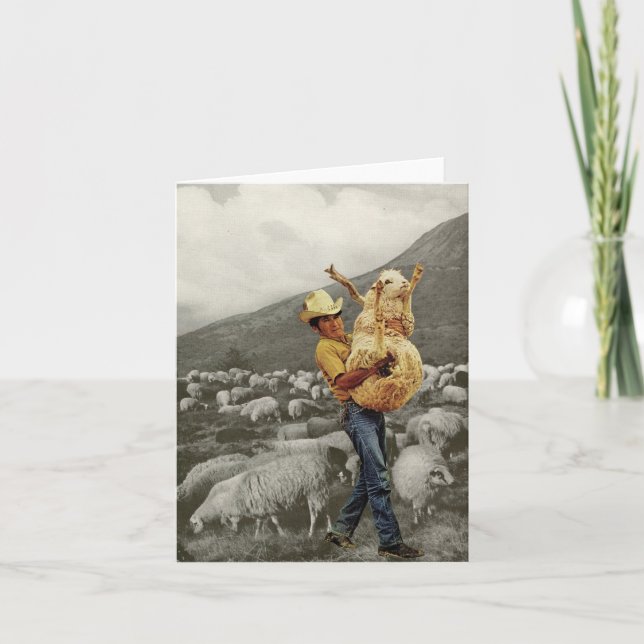 Hårt arbete - tack kort (Framsida)