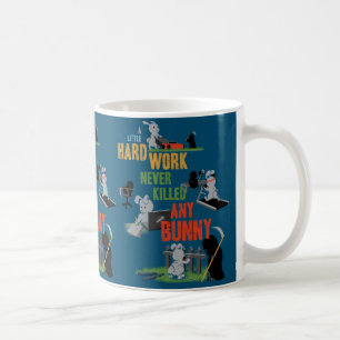 Hårt arbetsbunt kaffemugg