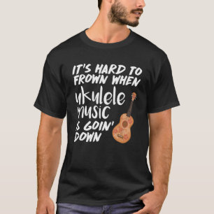 Hårt att frown, när Ukulelemusik Goin besegrar T Shirt