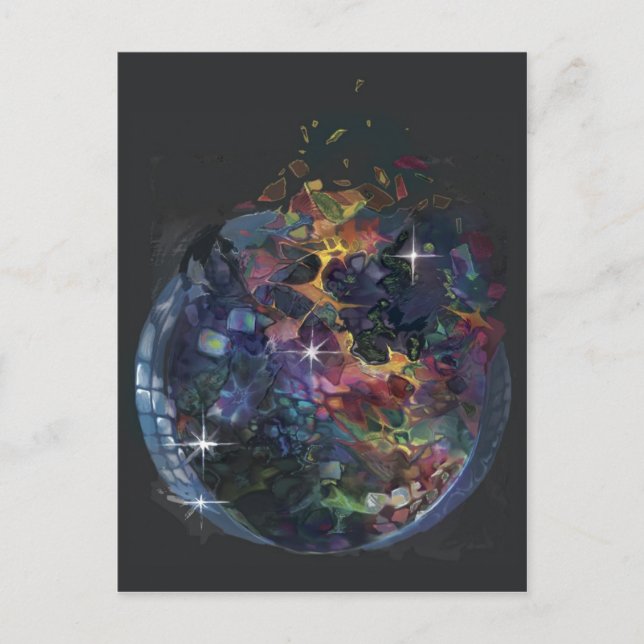 Hårt bass*** vykort (Framsida)