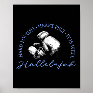 Hårt fet hjärtan.. Det är bra Hallelujah Poster