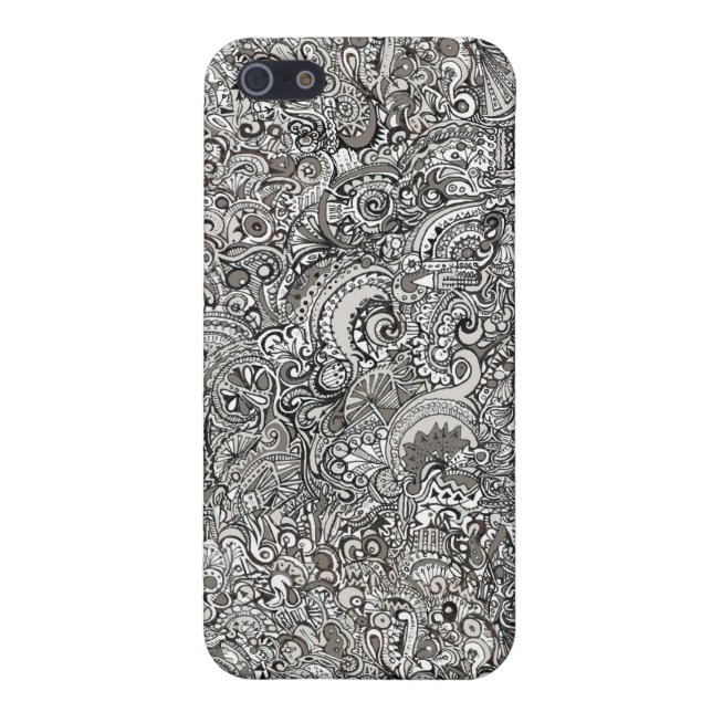hårt fodral för iPhonetrasamellanlägg iPhone 5 Fodral (Baksidan)