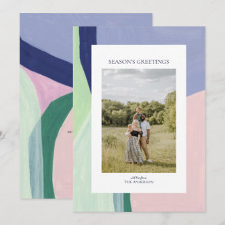 Hårt julfotingskort i Helgdag Julkort