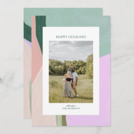 Hårt julfotingskort i Helgdag Julkort