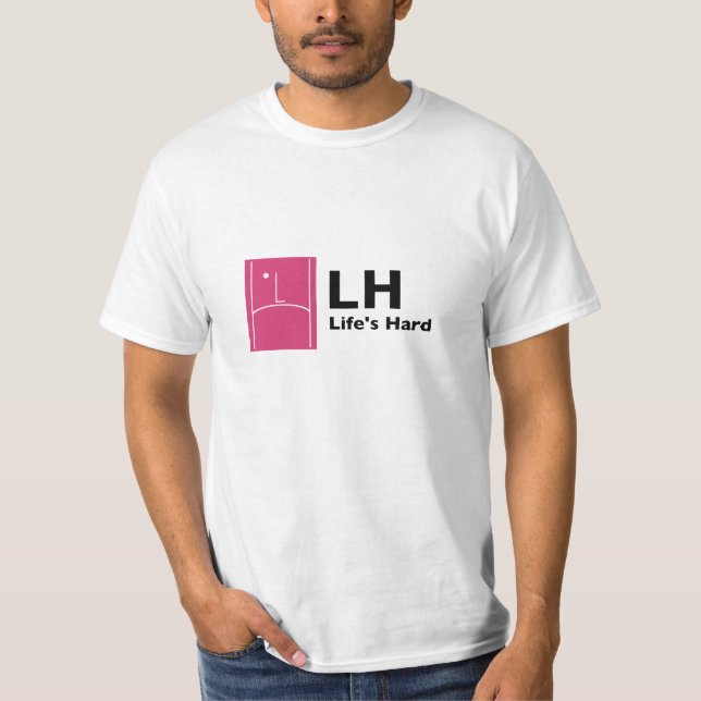 Hårt liv t-shirt (Framsida)