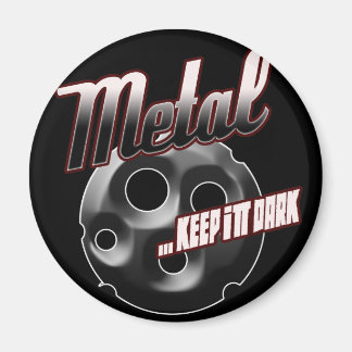 Hårt Metall-musik för att skjorta haksatikett sake Magnet