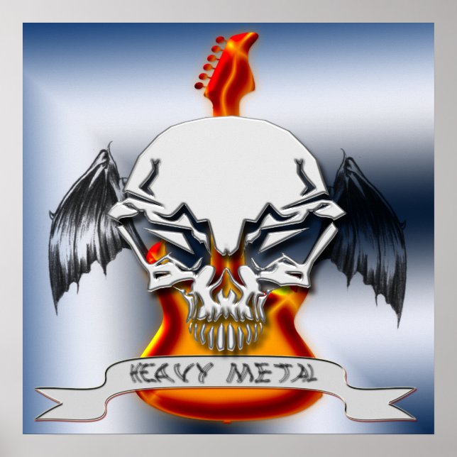 Hårt Metall Poster (Framsidan)