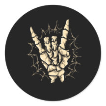 Hårt metall-skelett, Rock and roll Halloween