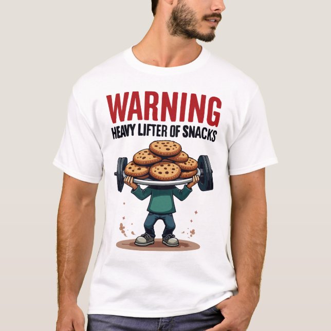 Hårt mjukare än Snacks T Shirt (Framsida)
