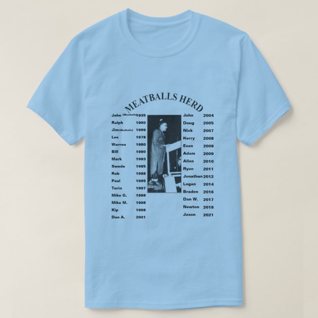 Hart Mountain Meatbulls Shirt 2024 T (Design framsida)