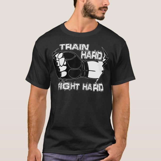 Hårt Muttahida Majlis-E-Amal för slagsmål Tee Shirt (Framsida)