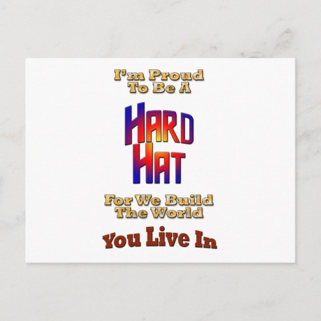 Hårt Pride Vykort (Framsida)