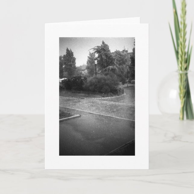 HÅRT RAIN-Kort Kort (Framsida)