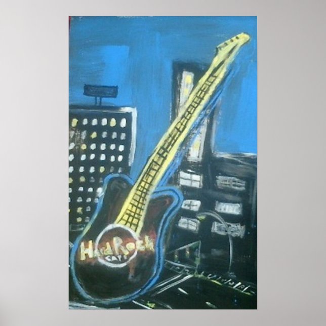 HÅRT ROCK 1 POSTER (Framsidan)