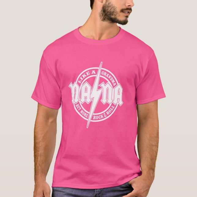 Hårt Sten Nana - Nana Lightning Bolt T Shirt (Framsida)